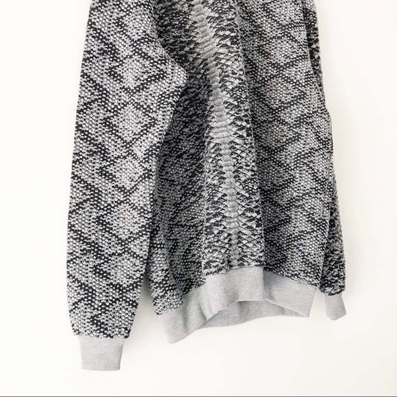 Zara Textured Snake Print Sweater - Picture 5 of 7